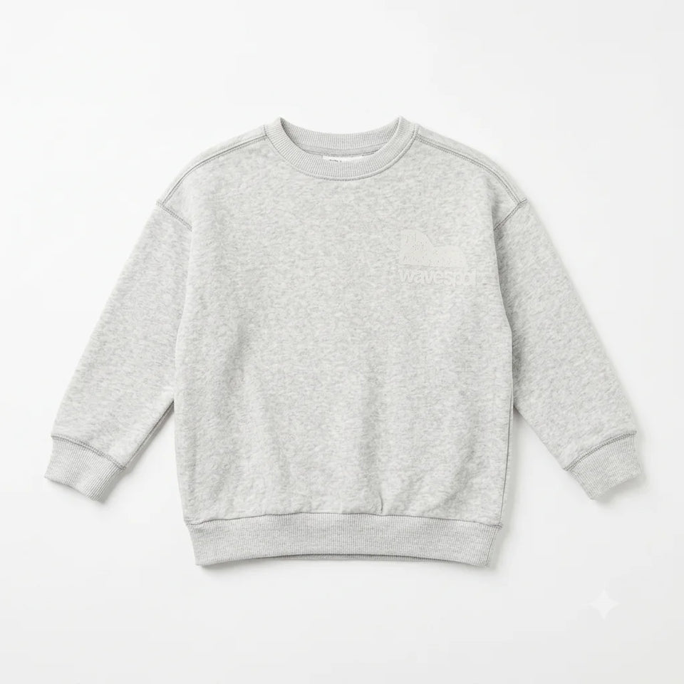 Zara Baby Girl's Light Grey Chest Print Sweatshirt | Zara In Lebanon