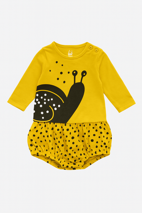Boboli Baby Girl's Mustard Long-Sleeve Set | Boboli in Lebanon