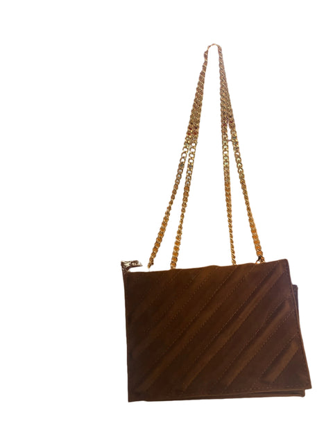 Forever 21 Women's Brown Gold Chain Crossbody Bag |Forever 21 in Lebanon