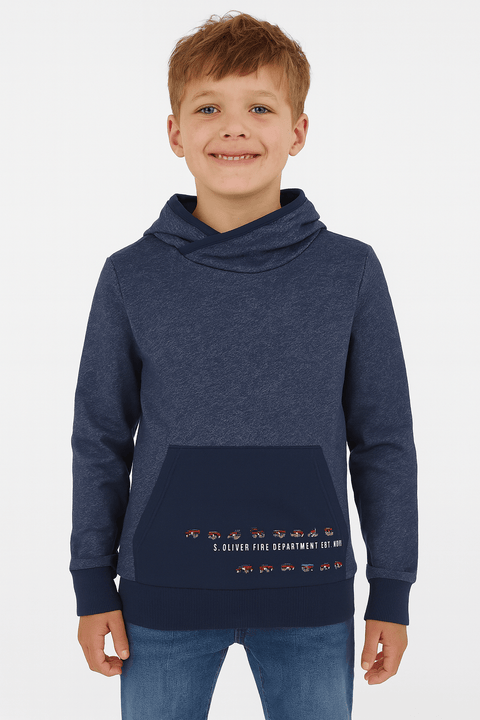 S.Oliver Boy's Navy Long Sleeve Blouse | S.Oliver In Lebanon