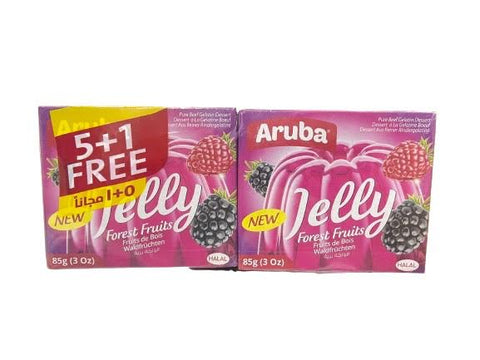 Aruba Jelly Forest Fruits 85g 5+1 Free