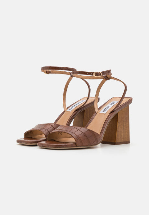 Steve Madden Women's Brown Synthetic Rozlyn Heeled Sandal |Steve Madden In Lebanon