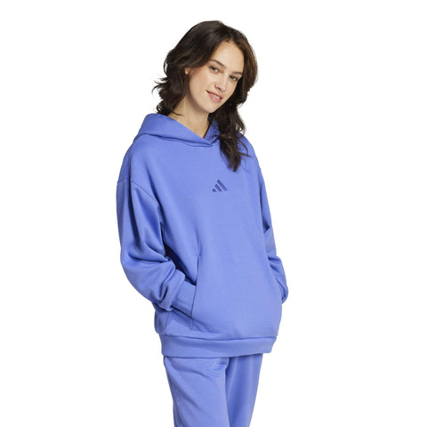 Adidas Women's Lilac All SZN Fleece Boyfriend Hoodie | Adidas In Lebanon
