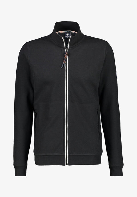 Lerros Men's Black Zip Up Klassische Jacket | Lerros In Lebanon