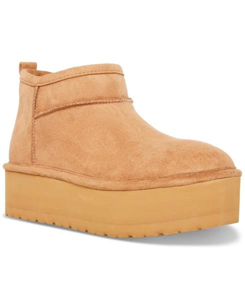 Madden Girl Womens Embracce Low Fur Boot