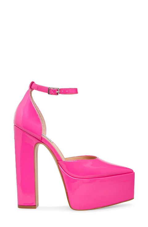 Steve Madden Women's Fuchsia Patent Synthetic Prompt Heel |Steve Madden In Lebanon
