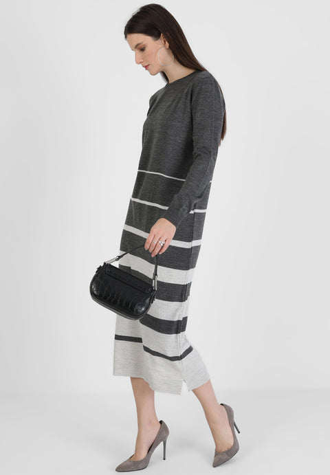 Tavin Women's Grey Jumper Dress | Tavin In Lebanon