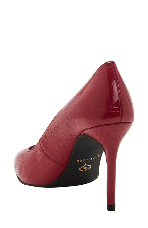 Katy Perry Women's Crimson Red Revival Pointed Toe Pumps | Katy Perry In Lebanon