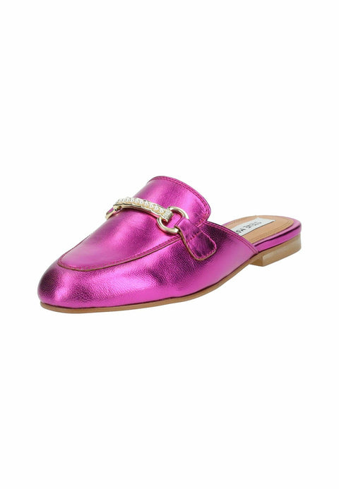 Steve Madden Women's Fuchsia Leather Cleodora Slipper |Steve Madden In Lebanon