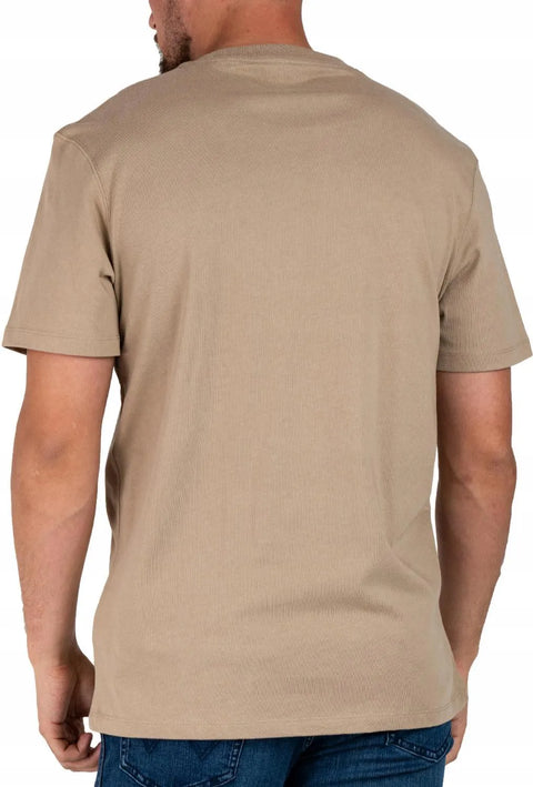 Wrangler Men's Khaki Sign Off T-Shirt |Wrangler In Lebanon
