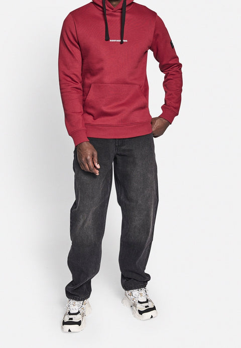 Rebel Men's Burgundy RR Alfred Sweat Hoodies | Rebel In Lebanon
