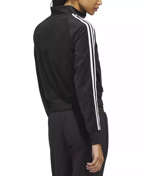 Adidas Women's Black Y2K Velour Glam Jacket | Adidas In Lebanon