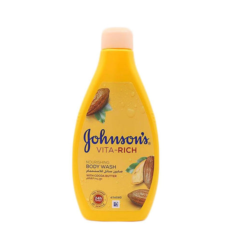 Johnson's Vita-Rich Nourishing Body Wash With Cocoa Butter 400ml | Johnson's In Lebanon