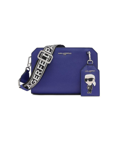 Karl Lagerfeld Paris Women's Blue Maybelle Small Crossbody | Karl Lagerfeld In Lebanon