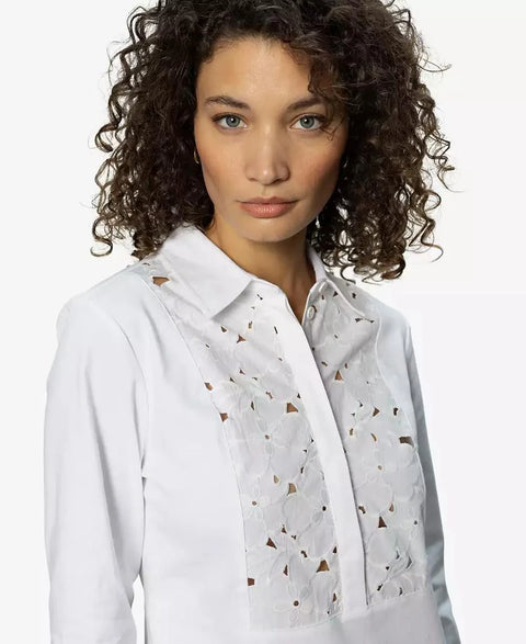 Sanctuary Women's White Lace Yoke Insert Dress | Sanctuary In Lebanon