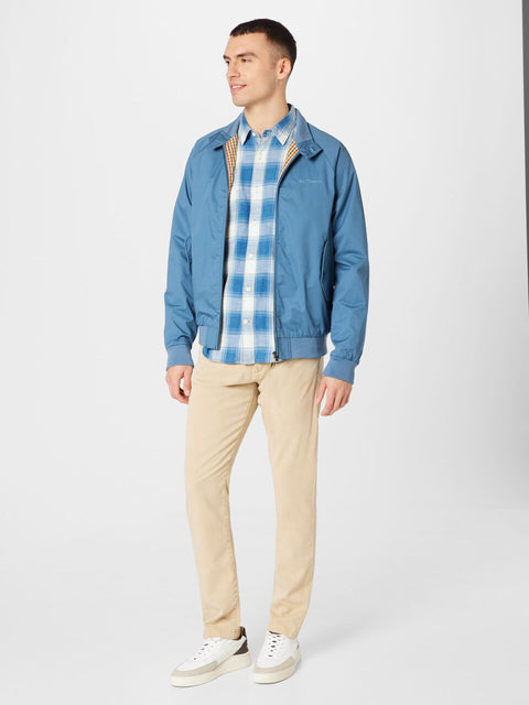Lee Men's Blue & White Checkered Herr Worker Shirt | Lee In Lebanon