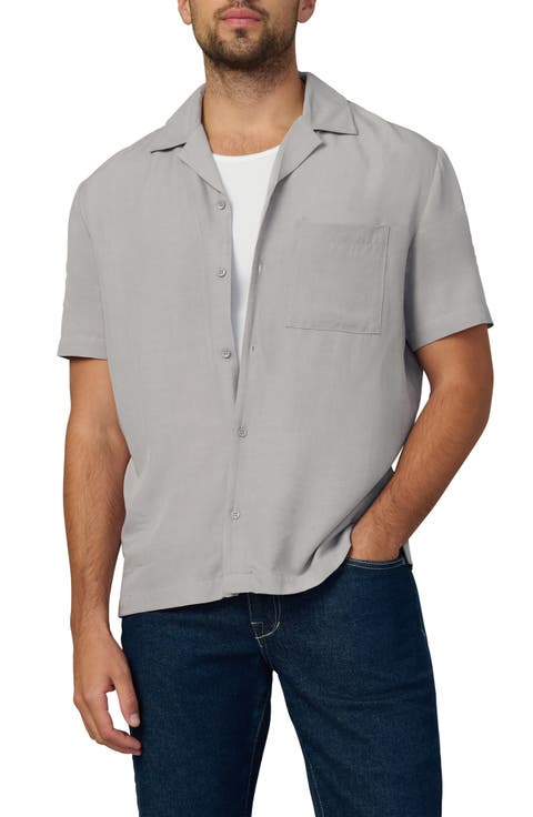 Only & Sons Men's Gray Jersey Short Sleeve Shirt | Only & Sons In Lebanon