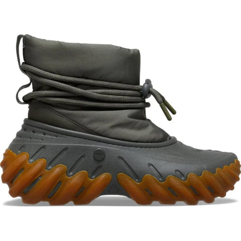 Crocs Women's Khaki Green Echo Boots | Crocs In Lebanon