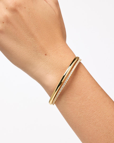 Ana Luisa Women's Gold Arlo Bangle Bracelet | Ana Luisa In Lebanon