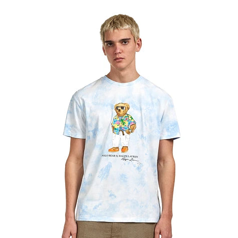 Polo Ralph Lauren Men's White/Blue  Short-Sleeve T-Shirt | Polo Ralph Lauren in Lebanon