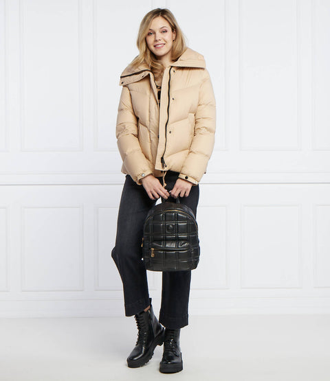 Trussardi Black Leather Small Backpack | Trussardi In Lebanon
