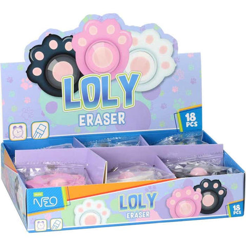 Loly , Eraser , Paw (104407)