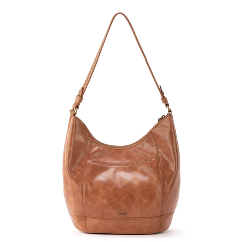 The Sak Women's Brown Leather Sequoia Shoulder Bag|The Sak In Lebanon