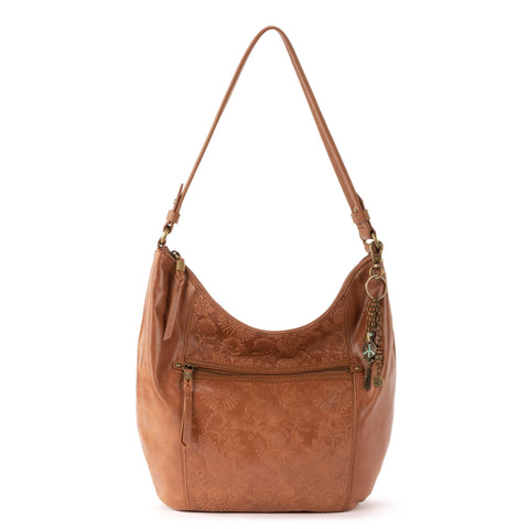 The Sak Women's Brown Leather Sequoia Shoulder Bag|The Sak In Lebanon
