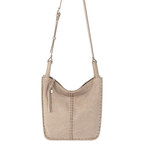 The Sak Women's Beige Suede Los Feliz Crossbody Bag | The Sak In Lebanon
