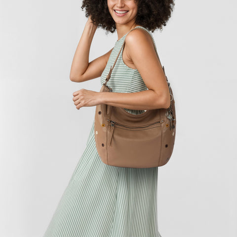 The Sak Women's Brown Sequoia Hobo Bag|The Sack In Lebanon