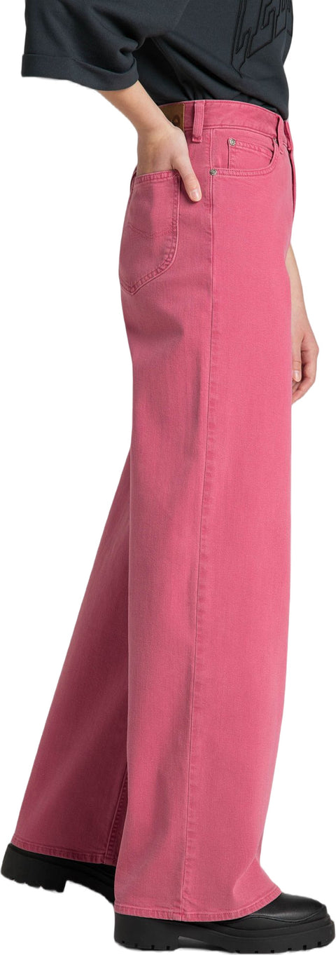 Lee Women's Pink Ultra High Waist Stella A Line Jeans | Lee In Lebanon