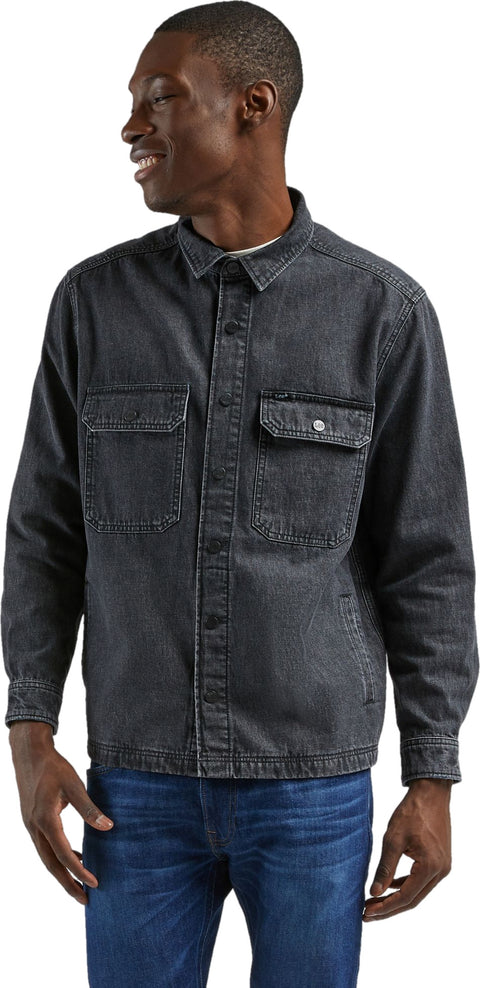 Lee Men Black Workwear Denim Jacket | Lee In Lebanon