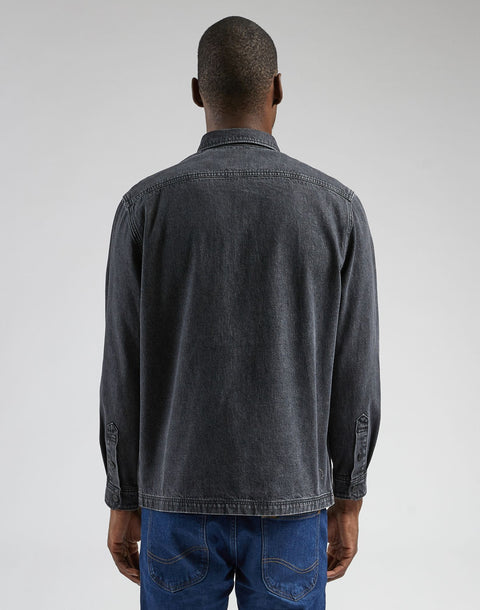 Lee Men Black Workwear Denim Jacket | Lee In Lebanon