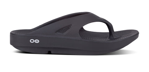 Oofos Men's Black Recovery Slippers | Oofos In Lebanon
