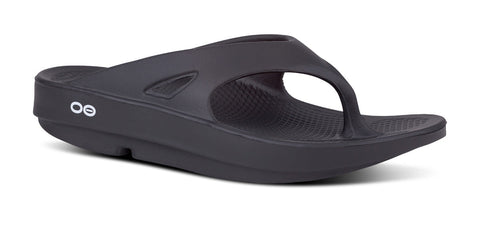 Oofos Men's Black Recovery Slippers | Oofos In Lebanon