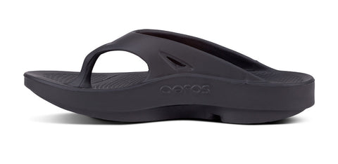 Oofos Men's Black Recovery Slippers | Oofos In Lebanon