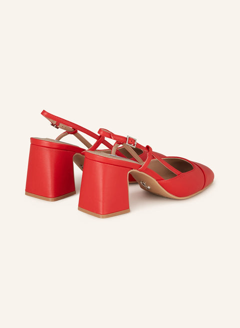 Steve Madden Women's Red Slingback Pumps Heels | Steve Madden In Lebanon