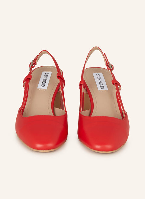 Steve Madden Women's Red Slingback Pumps Heels | Steve Madden In Lebanon