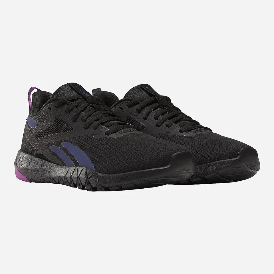 Pair of black hiking boots on a white background