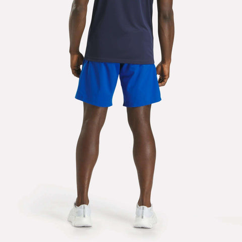 Reebok Men's Vector Blue Workout Ready Woven Short | Reebok In Lebanon