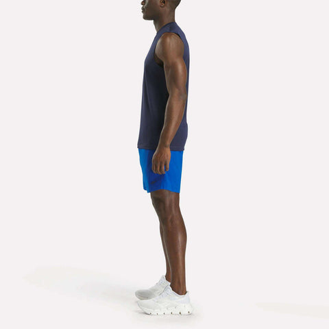 Reebok Men's Vector Blue Workout Ready Woven Short | Reebok In Lebanon