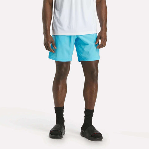 Reebok Men's Future Cyan Workout Ready Woven Short | Reebok In Lebanon
