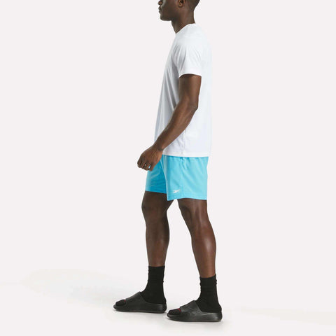 Reebok Men's Future Cyan Workout Ready Woven Short | Reebok In Lebanon