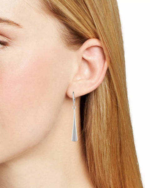 Lauren Ralph Lauren Women's Silver Linear Twist Drop Earrings | Lauren Ralph Lauren In Lebanon