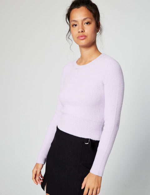 DCM Jennyfer Women's Lilac Sweatshirt 24PURO/3666021153 (FL226)