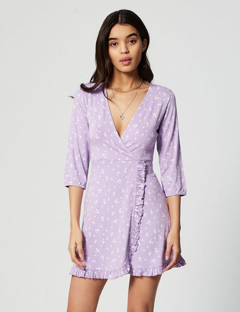 DCM Jennyfer Women's Lilac Dress 75CHOM/3666021409 (FL222)