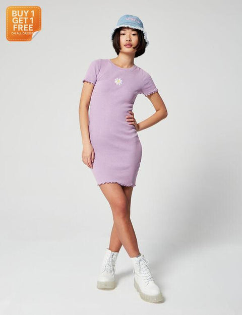 DCM Jennyfer Women's Lilac Dress 75RIRE/3666021409