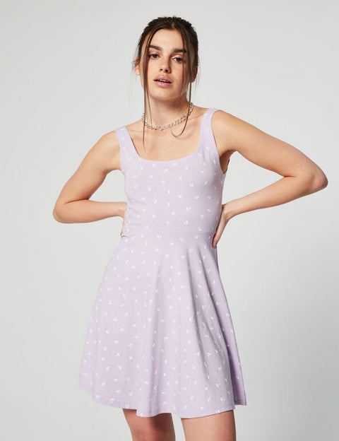 DCM Jennyfer Women's Lilac Dress 75TESTI/3666021455(JA9)