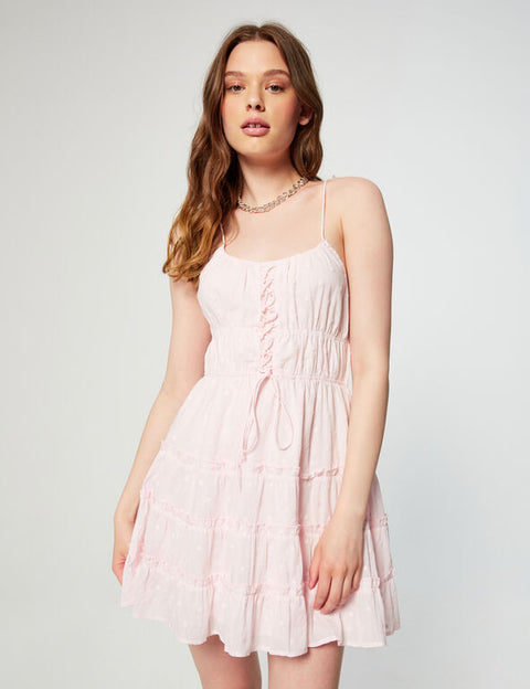 DCM Jennyfer Women's Pink Dress 76MONICA/3666021515(JA54)