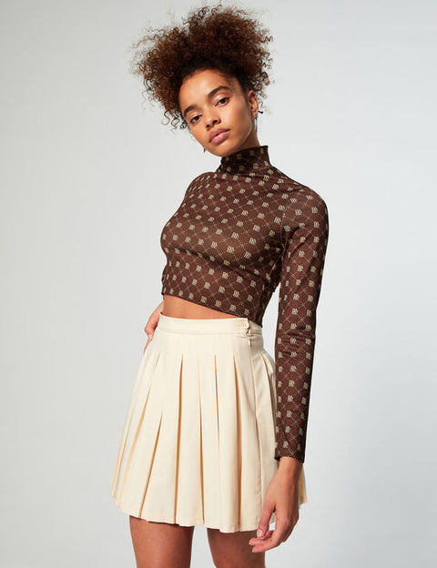 DCM Jennyfer Women's Brown Blouse | DCM Jennyfer In Lebanon